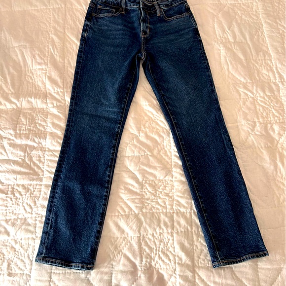 American Eagle Straight Leg Jeans Sz 4 - Picture 1 of 4